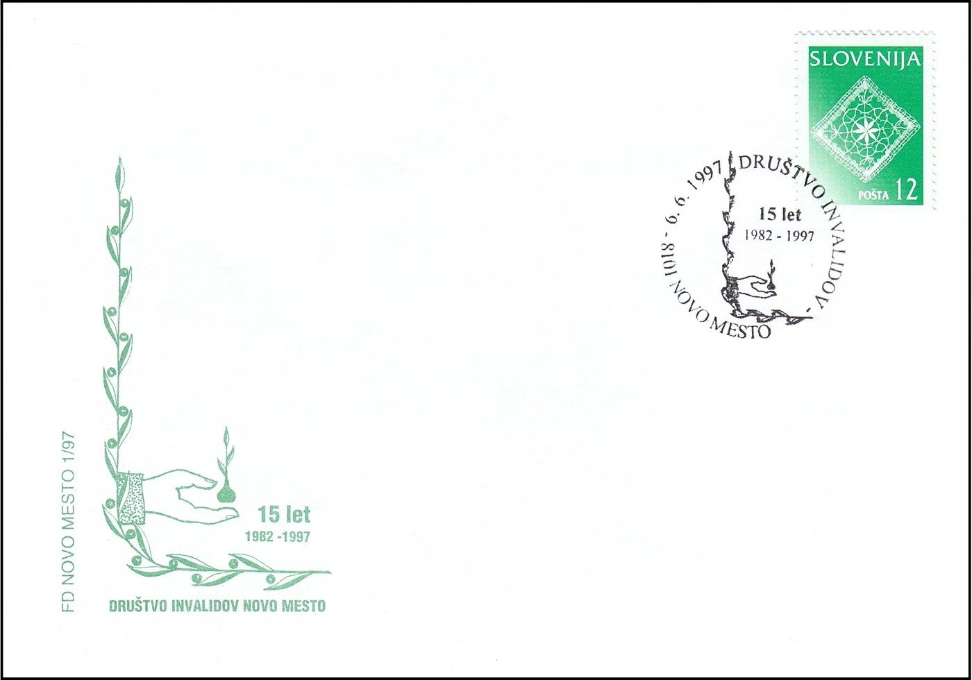 15 LET DRUŠTVO INVALIDOV 1982 - 1997